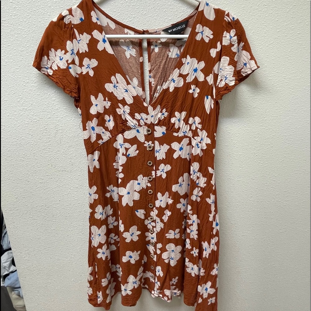 mustard dress